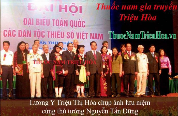 Lương Y Triệu Thị Hoà - 2010 tại Đại hội đại biểu toàn quốc các dân tộc thiểu số Việt Nam